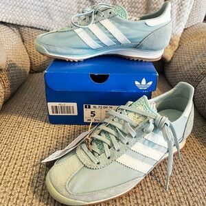 adidas SL 72 OG W Mint Green and White Women's Sneakers